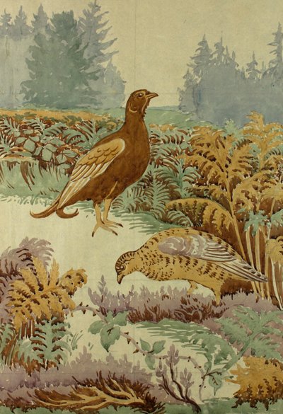 Together on the Moor, ca. 1930 (gouache på papir) af Edmund Hunter