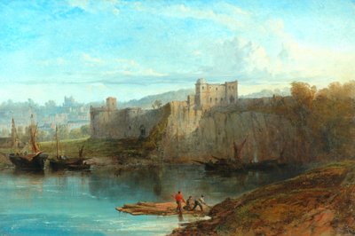 Chepstow Castle On The Wye, 1872 af Edmund John Niemann
