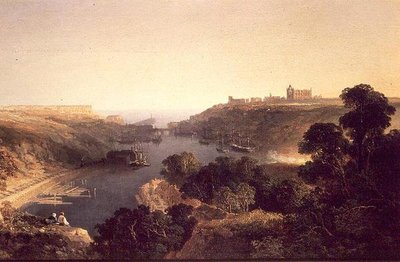 Udsigt over Whitby af Edmund John Niemann