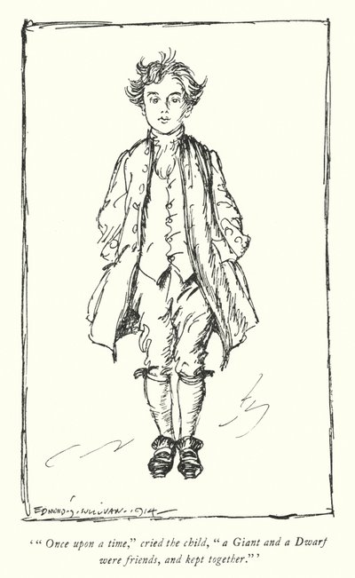 Illustration til The Vicar of Wakefield af Oliver Goldsmith (litho) af Edmund Joseph Sullivan