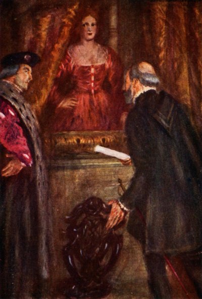 Robert Browning: My Last Duchess (farve litho) af Edmund Joseph Sullivan