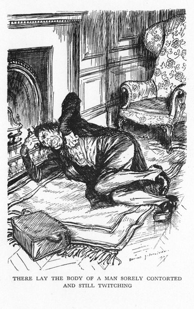 Scene fra The Strange Case of Dr Jekyll and Mr Hyde af Robert Louis Stevenson, 1927 af Edmund Joseph Sullivan