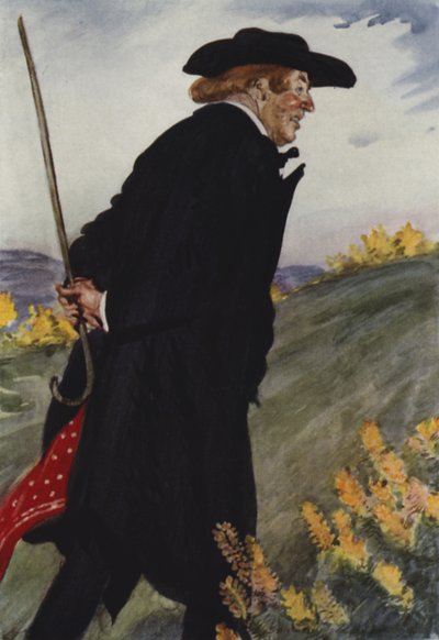 Manden i sort af Edmund Joseph Sullivan