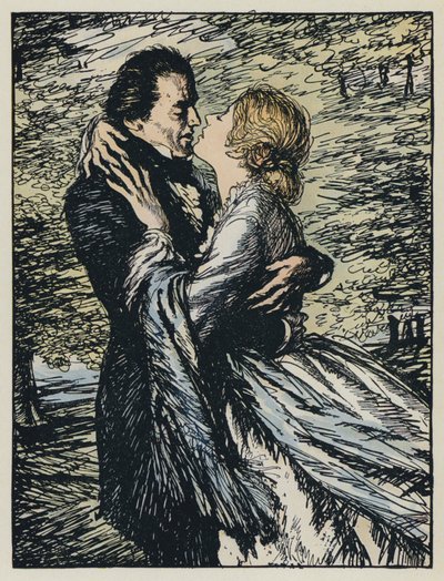 Illustration til Tennysons Maud af Edmund Joseph after Sullivan