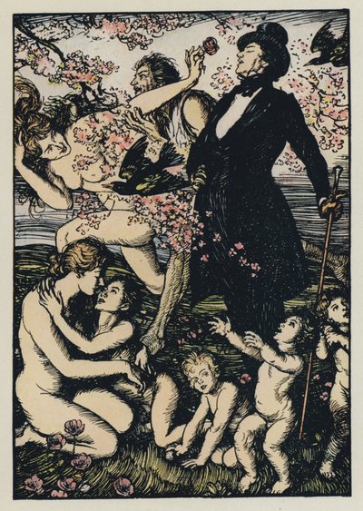 Illustration til Tennysons Maud af Edmund Joseph after Sullivan