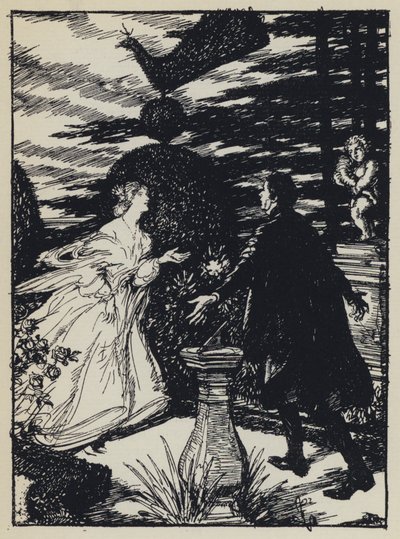 Illustration til Tennysons Maud af Edmund Joseph after Sullivan