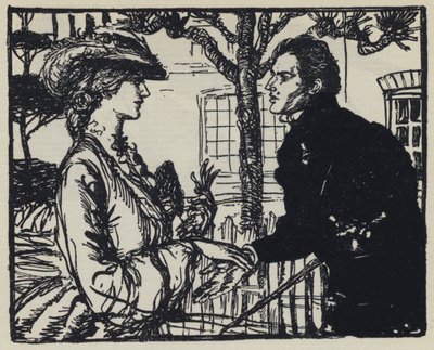 Illustration til Tennysons Maud af Edmund Joseph after Sullivan