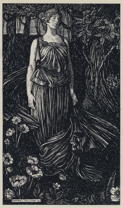 Tennyson, Illustration til A Dream of Fair Women and Other Poems af Edmund Joseph after Sullivan