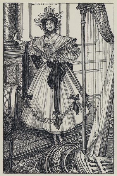 Tennyson, Illustration til A Dream of Fair Women and Other Poems af Edmund Joseph after Sullivan