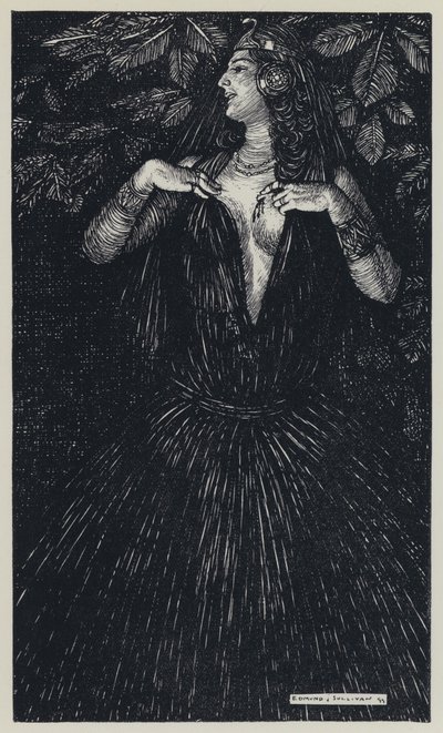 Tennyson, Illustration til A Dream of Fair Women and Other Poems af Edmund Joseph after Sullivan