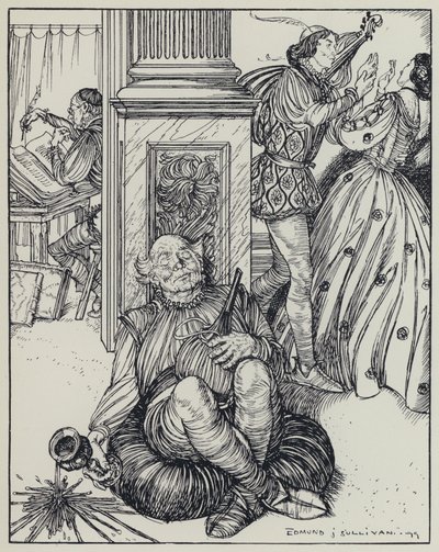 Tennyson, Illustration til A Dream of Fair Women and Other Poems af Edmund Joseph after Sullivan