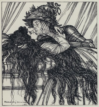 Tennyson, Illustration til A Dream of Fair Women and Other Poems af Edmund Joseph after Sullivan
