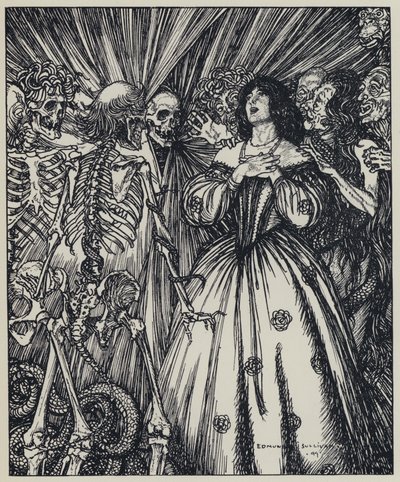Tennyson, Illustration til A Dream of Fair Women and Other Poems af Edmund Joseph after Sullivan