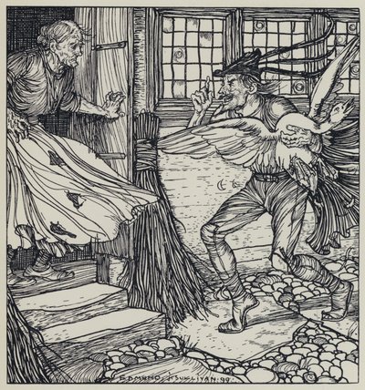 Tennyson, Illustration til A Dream of Fair Women and Other Poems af Edmund Joseph after Sullivan
