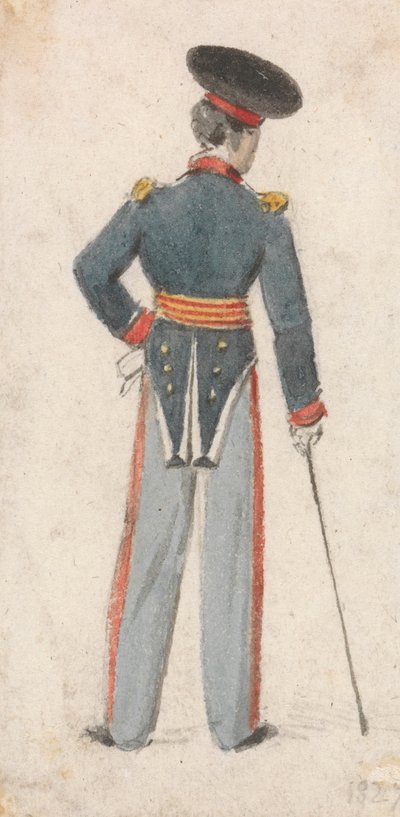 Bagsiden af en soldat af Edmund Thomas Parris