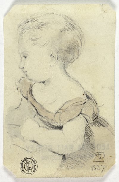 Lille pige af Edmund Thomas Parris