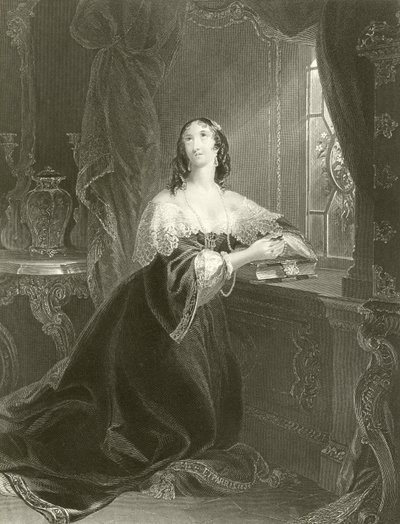 Louise, hertuginde af La Valliere af Edmund Thomas Parris