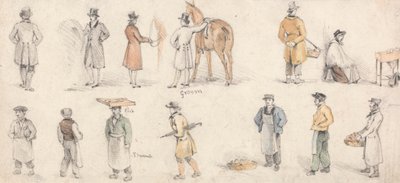 Studier af handelsmænd og forlovere af Edmund Thomas Parris
