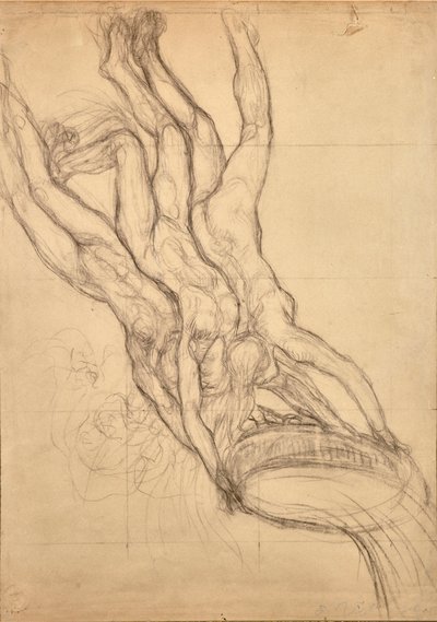Hyades, ca. 1914 (blyant på papir) af Edoardo de Albertis