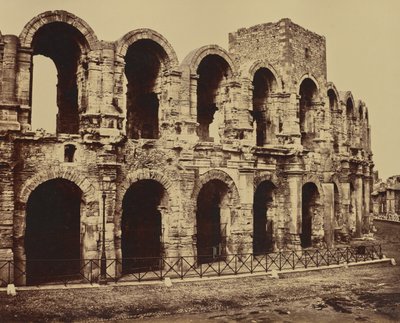 Arles. Amfiteater af Édouard Baldus