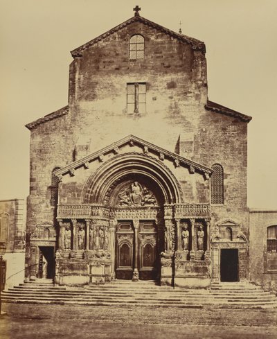 Arles. Sankt Trophime af Édouard Baldus