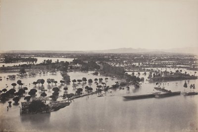 Avignon Flood of 1856 Avignon, 1856. af Édouard Baldus
