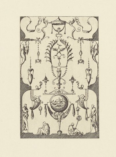 [Design efter et antikt maleri]. af Édouard Baldus