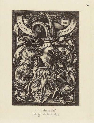 [Design af Hans Sebald Beham]. af Édouard Baldus