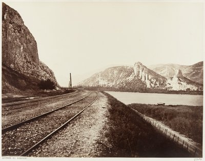 Indgangen til Robinet af Édouard Baldus