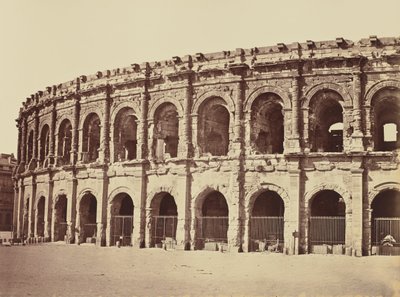 Nîmes. Amfiteater af Édouard Baldus