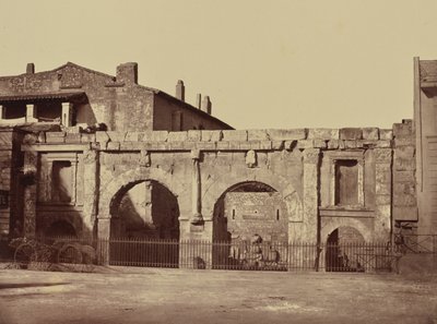 Nîmes. Augustusporten af Édouard Baldus