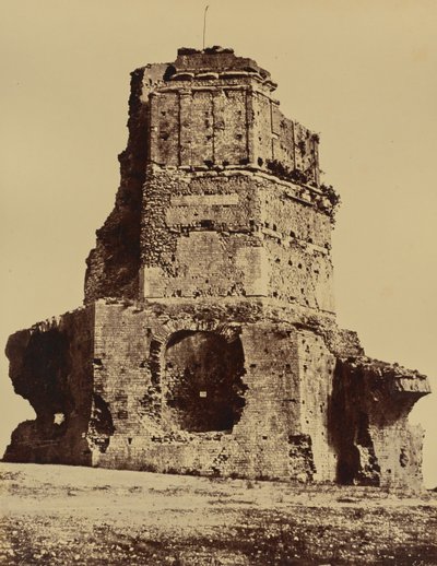 Nîmes. Tour Magne af Édouard Baldus