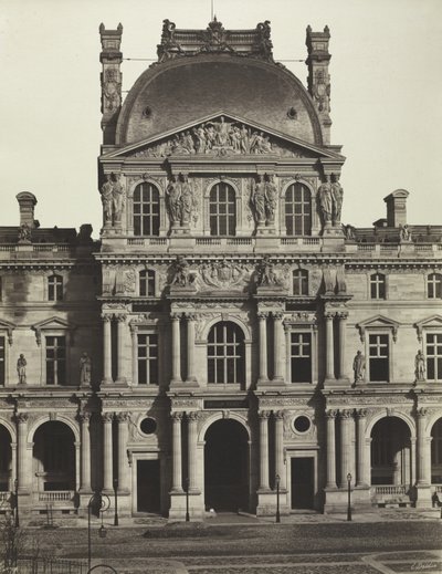 Richelieu-pavillonen, Louvre, Paris af Édouard Baldus