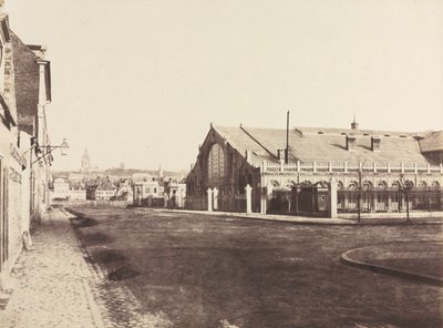 South Gable af Boulogne Railway Station af Édouard Baldus