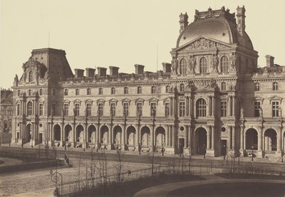 Pavillon Turgot, Louvre, Paris af Édouard Baldus