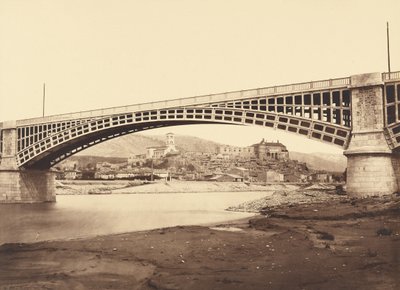 Viadukt ved La Voulte af Édouard Baldus