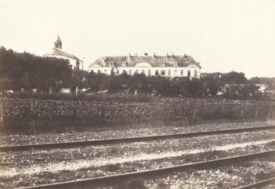 Gard Abbey nær Abbeville af Edouard Denis Baldus