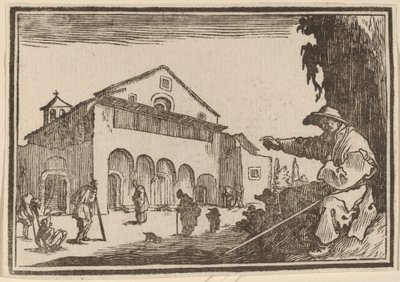 Almuehus af Edouard Eckman after Jacques Callot