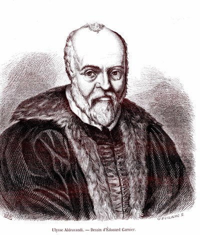 Ulisse Aldrovandi af Edouard Garnier