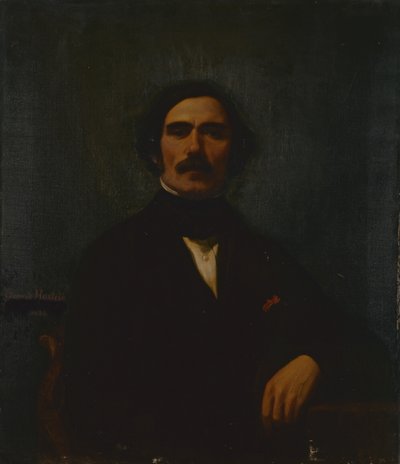 Selvportræt af Édouard Hostein