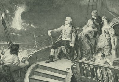 Haydn komponerer sin skabelse (dybtryk) af Edouard Jean Conrad Hamman