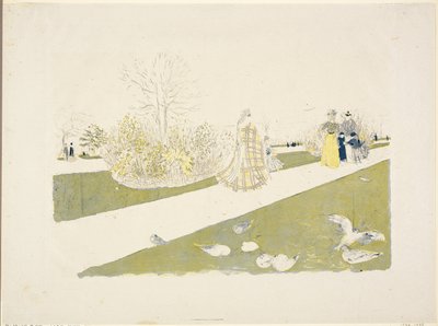Tuileries-haven af Édouard Jean Vuillard
