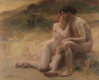 Tiden flyver (Fragment) af Edouard Joseph Dantan