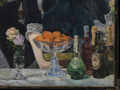 A Bar at the Folies-Bergere, 1881-82 (detalje af 2536) af Édouard Manet