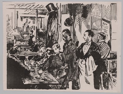 På Caféen af Édouard Manet