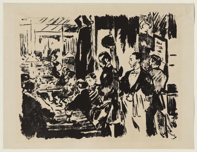 På caféen af Édouard Manet