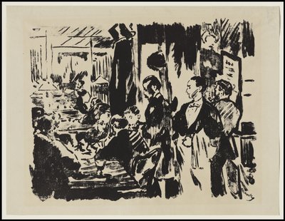 På cafeen, 1874 af Édouard Manet