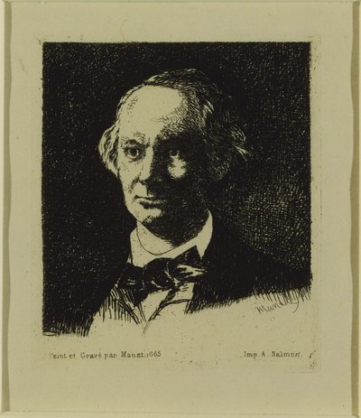 Baudelaire af Édouard Manet