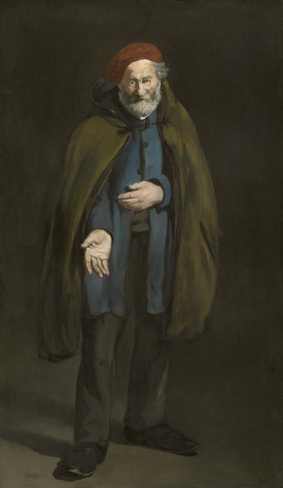 Tigger med en Duffelcoat af Édouard Manet
