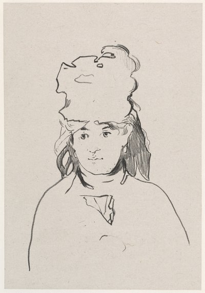 Berthe Morisot af Édouard Manet